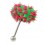 Piercing Vibrant Langue Vib-Bell Silicone Vert / Rose