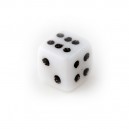 White UV Acrylic Only Piercing Dice