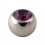 Boule Piercing Acier Chirurgical Seule