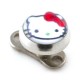 Piercing Microdermal barato Hello Kitty Blanco