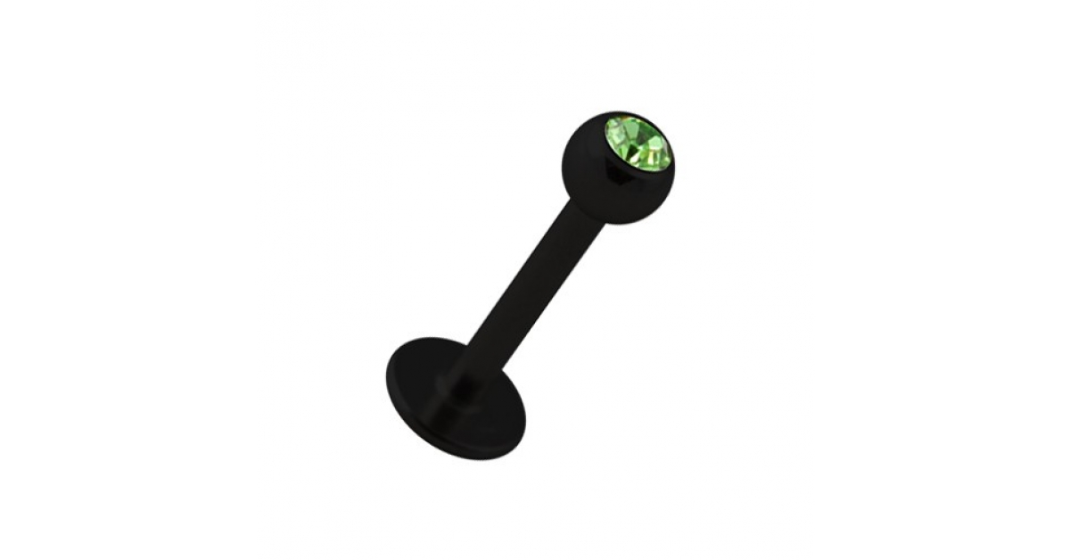 Suédois Mors Noir Vert Clair Vert Diadem Strass Anatomique Wb Neuf