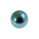 Light Blue Anodized Grade 23 Titanium Barbell Ball