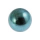 Light Blue Anodized Grade 23 Titanium Barbell Ball