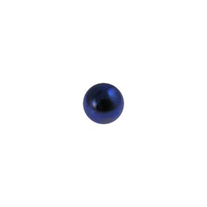 Bola de Piercing Titanio Grado 23 Anodizado Azul Oscuro
