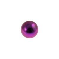 Pink Anodized Grade 23 Titanium Barbell Ball