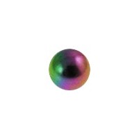 Bola de Piercing Titanio Grado 23 Anodizado Multicolor