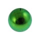 Green Anodized Grade 23 Titanium Barbell Ball