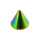 Pique de Piercing Titane Grade 23 Anodisé Multicolore