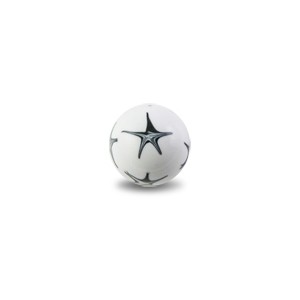 Acrylic UV Hand Painted Black/White Star Barbell Ball