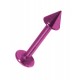 Labret / Lèvre Anodisé Rose Pique