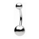 Standard 316L Surgical Steel Belly Bar Navel Button Ring