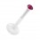 Piercing Medusa Stud Bioflex Push-Fit Rosa