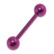 Arcade Droit Anodisé Rose Boules