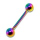 Arcade Droit Anodisé Multicolore Boules