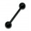 Piercing Arcade Droit Blackline Anodisé Noir Boules