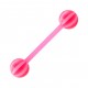 Langue Bioflex Bicolore Rose / Blanc