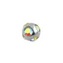 Bola de Piercing decorado con 5 Strass Multicolors