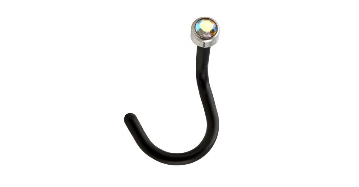 30 Supports De Piercing Nez Transparents Bioflex 20G - Forme L, 7 Mm, Pour Travail, IRM Ou Quotidien