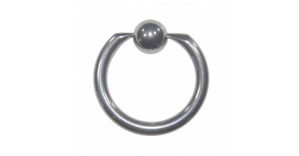 Large gauge captive sales bead rings