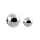 Einzelne Piercing-Kugel Chirurgenstahl 316L