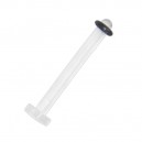 Zungenpiercing-Retainer O-Ring Schwarz Bioflex Flexibel