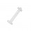 Piercing Lippe / Labret Retainer Halter Transparent Bioflex Flexibel