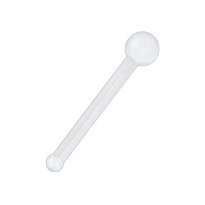 Nasenpiercing-Retainer Bioflex Flexibel Transparent