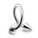 Spiral- / Helix-Piercing Chirurgenstahl Spitzen