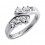 Zirconium 925 Sterling Silver 925ZC-2 Ring Jewel