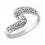 Zirconium 925 Sterling Silver 925ZC-3 Ring Jewel