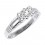 Zirconium 925 Sterling Silver 925ZC-4 Ring Jewel
