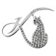 Zirconia 925 Sterling Silver Baby Phat Cat Pendent