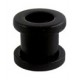 Lobus- / Ohr-Tunnel Blackline Acryl