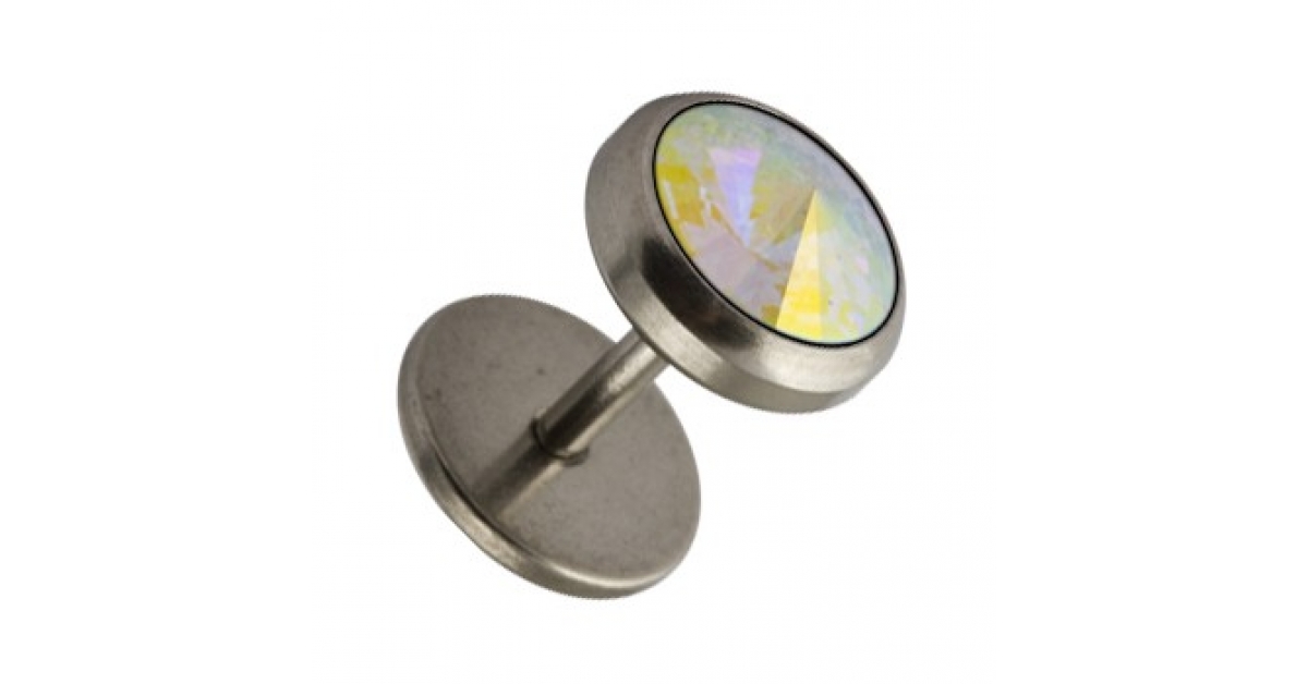 Plug Finto Stelle Arcobaleno In Acciao Nero - Italia - Foto 12