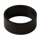 316L Steel Black Anodized Simple Ring