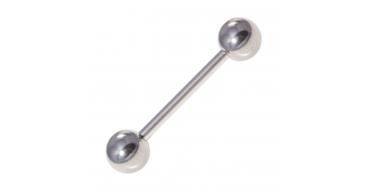 Standard 316L Surgical Steel Tongue Bar Ring