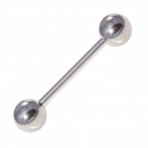 Standard 316L Surgical Steel Tongue Bar Ring