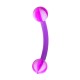 Arcade Bioflex / Bioplast Ballon 8 Faces Violet Boules