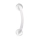 Arcade Bioflex / Bioplast Ballon 8 Faces Blanc Boules