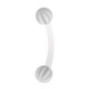 Arcade Bioflex / Bioplast Bicolore Blanc Boules