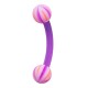 Arcade Beach Ball Bioflex / Bioplast Orange / Violet Boules