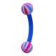 Arcade Beach Ball Bioflex / Bioplast Bleu / Rouge Boules