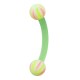 Arcade Beach Ball Bioflex / Bioplast Rose / Vert Boules