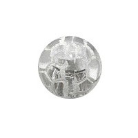 Transparent Acrylic Cracked Orb Piercing Ball