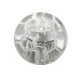 Boule Piercing Acrylique Orbe Craquelée Transparente