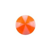 Piercing Kugel Acryl Ball 8 Flächen Orange