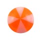 Bola Piercing Acrílico Balón 8 Lados Naranja