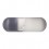 Nur Piercing Kapsel Acryl UV Transparent / Weiß