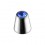Einzelner Piercing-Kegel mit Dunkelblauem Strass