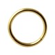 Gold Anodized Labret/Segment Ring
